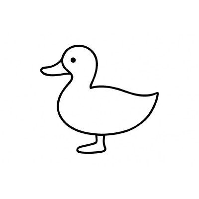 Duck Coloring Pages for Kids – Free PDF Download