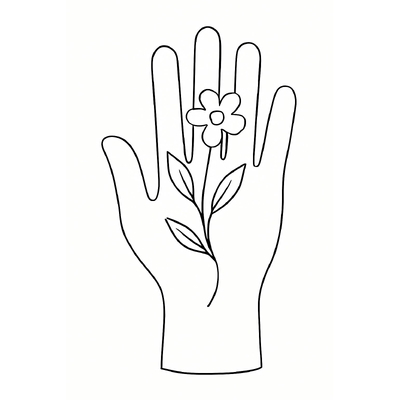 Handprint Coloring Pages for Kids – Fun and Creative Hand Coloring