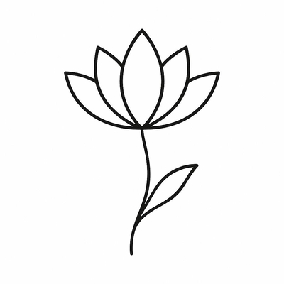 Lotus Flower Coloring Pages for Kids – Fun and Beautiful Lotus Pictures