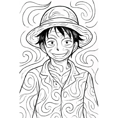 Luffy Coloring Pages for Kids – Cute and Fun Luffy Pictures