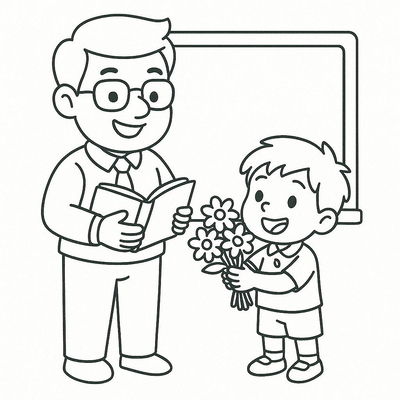 November 20th Coloring Pages for Kids – Beautiful Printable Card PDF