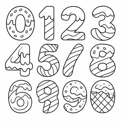 Number Coloring Pages for Kids – Fun and Interactive PDF