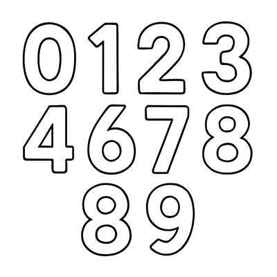 Number Coloring Pages for Kids – Fun and Interactive PDF
