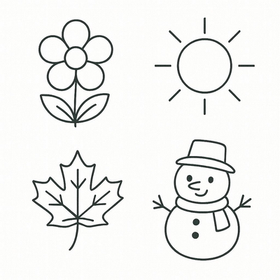 Preschool Coloring Pages for Kids – Free PDF Download