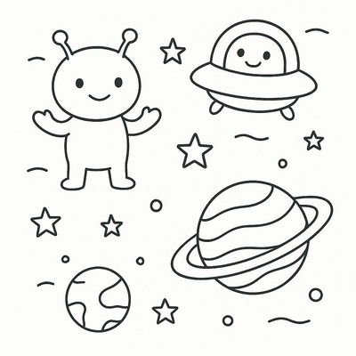 Preschool Coloring Pages for Kids – Free PDF Download