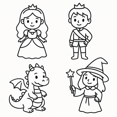 Preschool Coloring Pages for Kids – Free PDF Download
