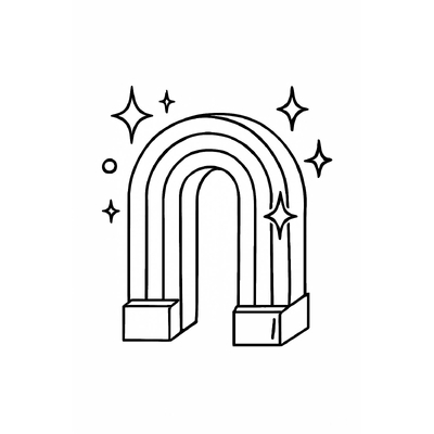 Rainbow Coloring Pages for Kids – Beautiful and Easy-to-Download Pictures