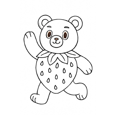Teddy Bear Coloring Pages for Kids – Cute and Adorable Bear Pictures