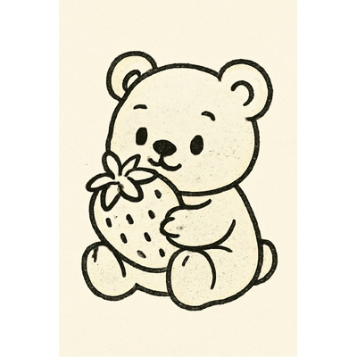 Teddy Bear Coloring Pages for Kids – Cute and Adorable Bear Pictures