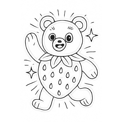 Teddy Bear Coloring Pages for Kids – Cute and Adorable Bear Pictures