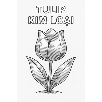 Tulip Flower Coloring Pages for Kids – Beautiful and Easy-to-Download Sheets