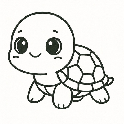 Turtle Coloring Pages for Kids – Free Printable Turtle Coloring PDF