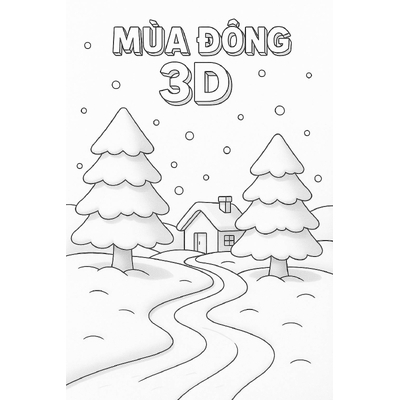 Winter Coloring Pages for Kids – Beautiful and Easy-to-Download Sheets