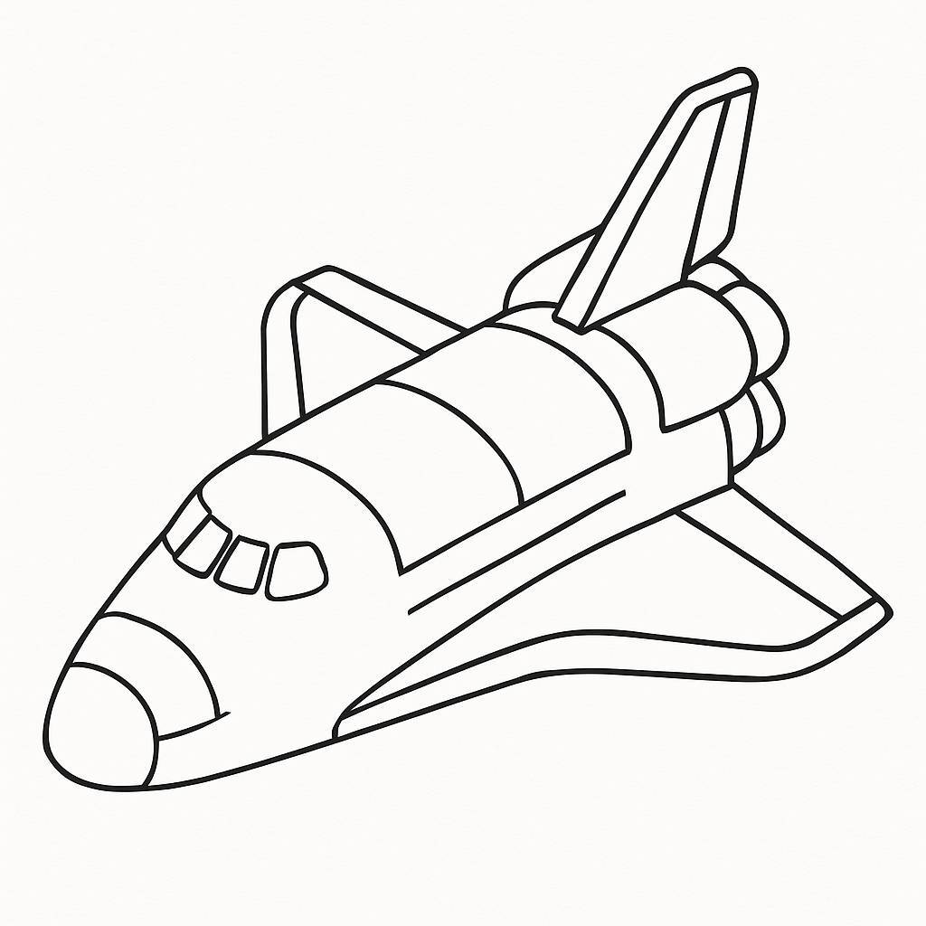 Beautiful Airplane Coloring Pages with Fun Styles for Kids