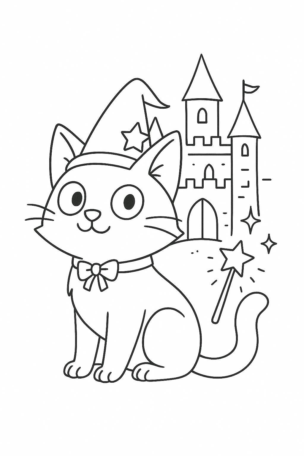 Collection of  Super Cute Cat Coloring Pages in Various Styles 2026 – With PDF