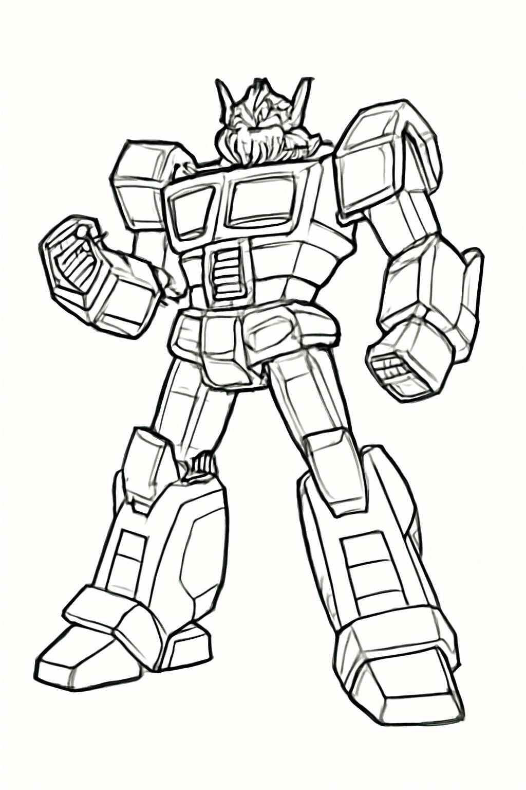 Robot Coloring Book