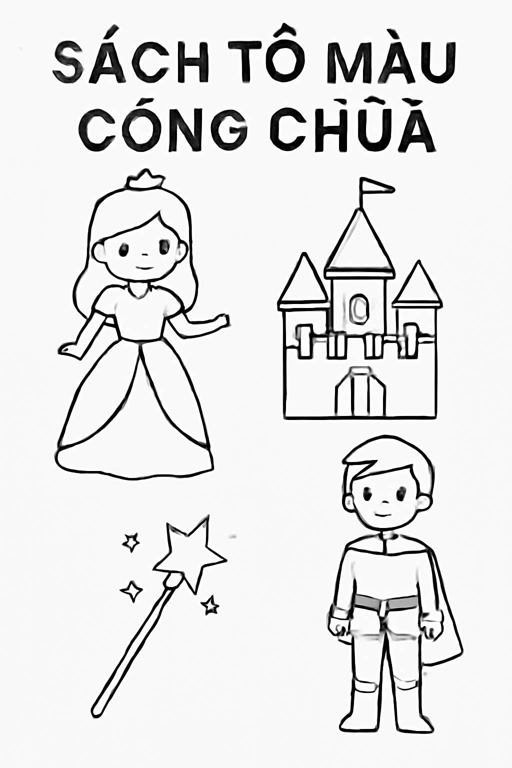 Princess Coloring Book