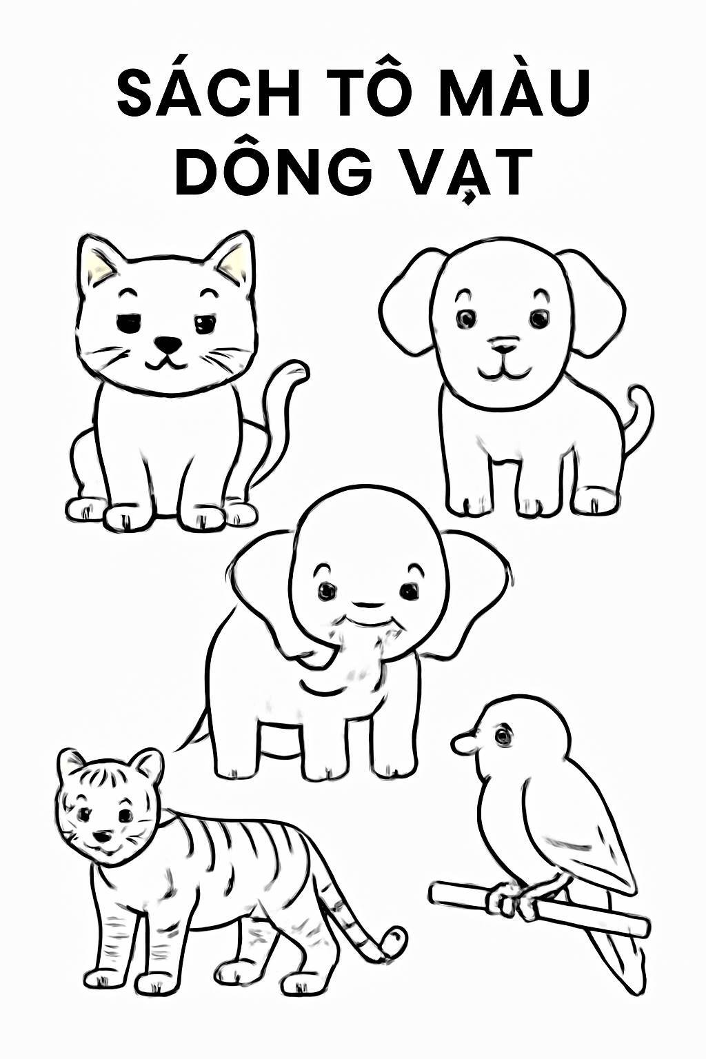 Animal Coloring Book