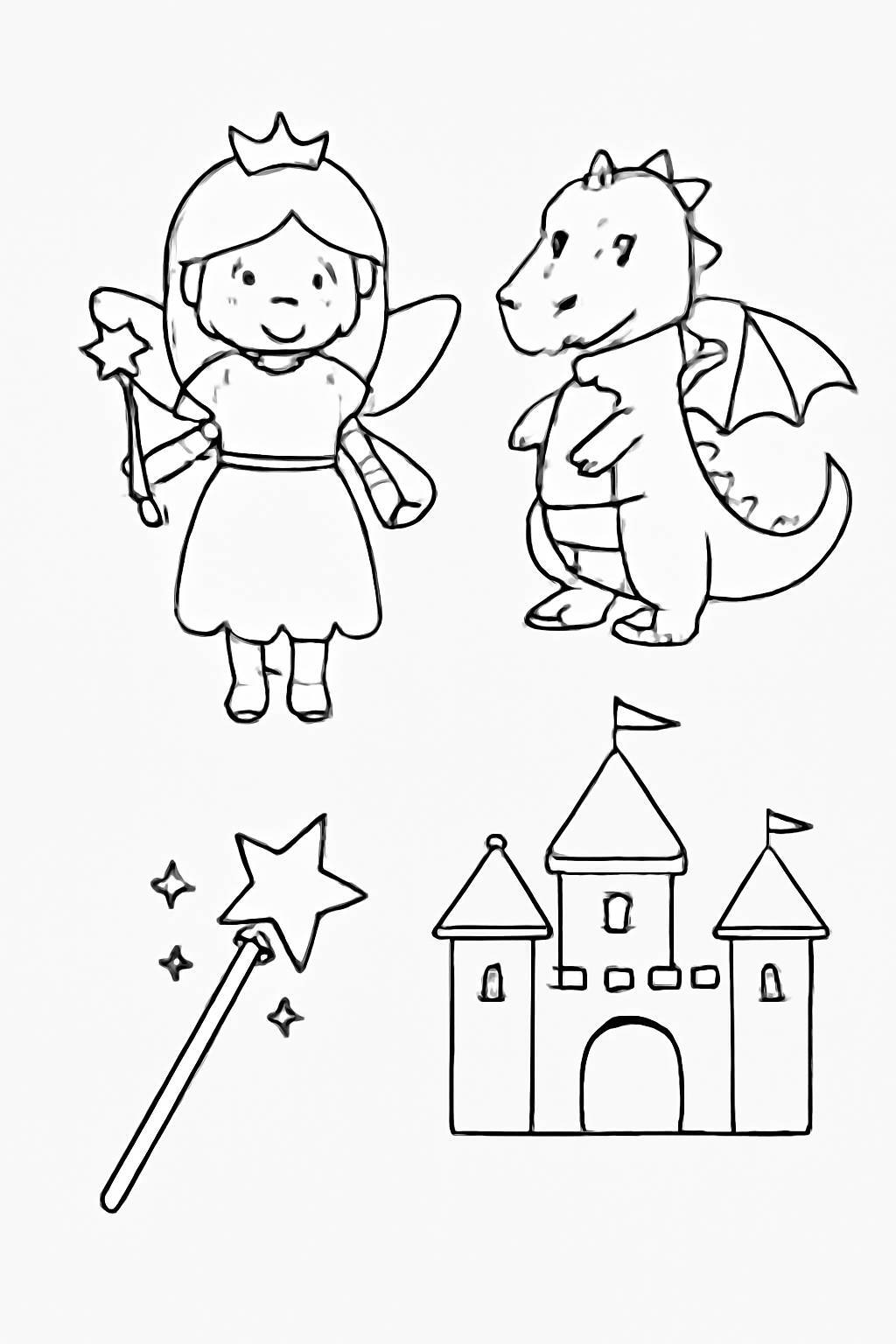 Coloring Books for Kids – Easy-to-Print PDF Coloring Pages