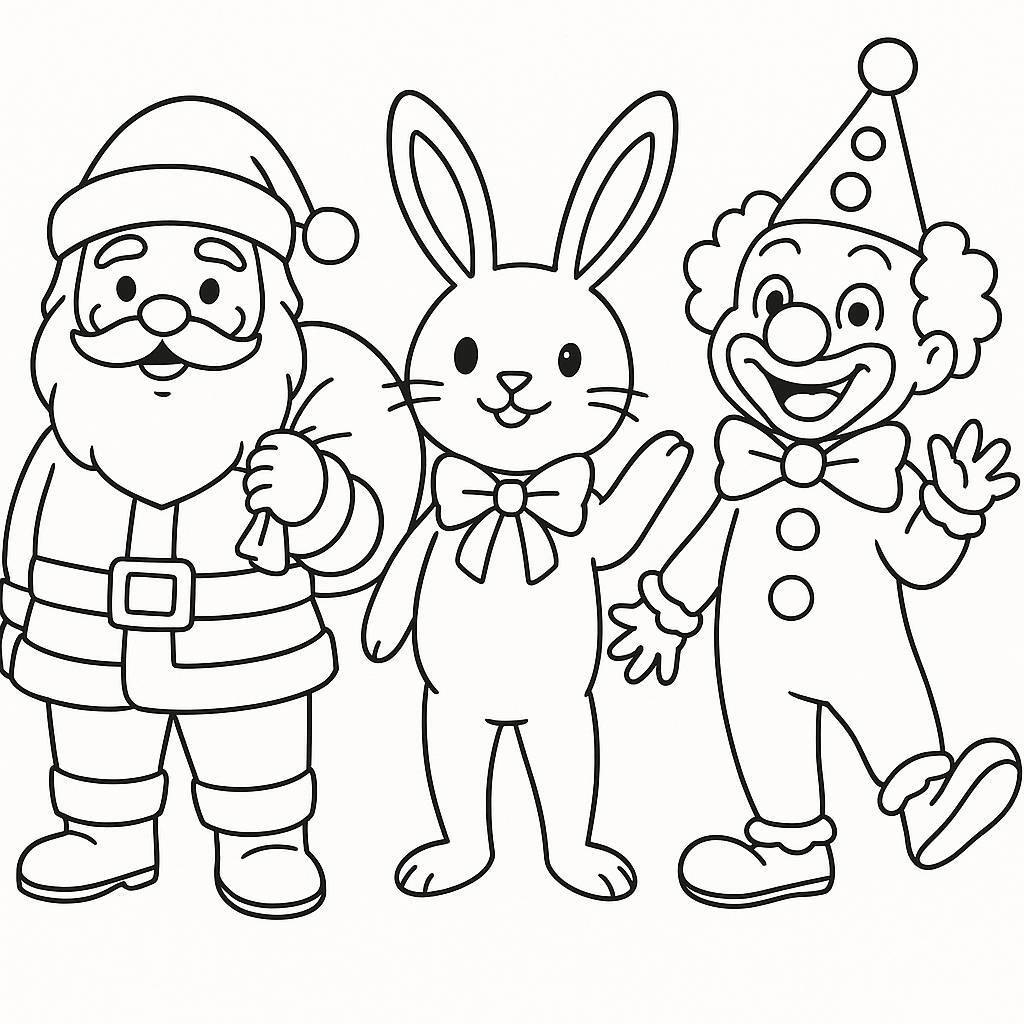 Coloring Statues – Plaster and Picture Coloring Activities for Kids