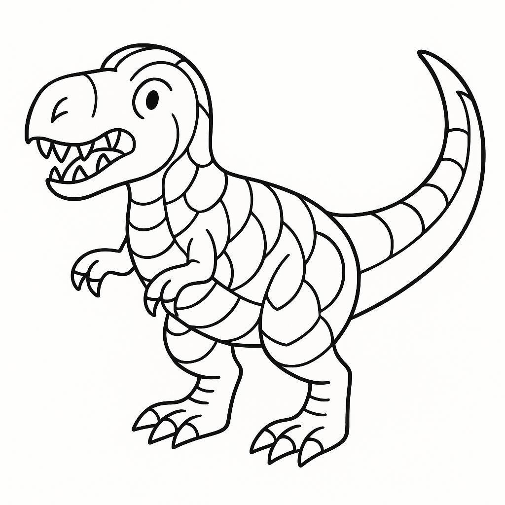 Iridescent Dinosaur