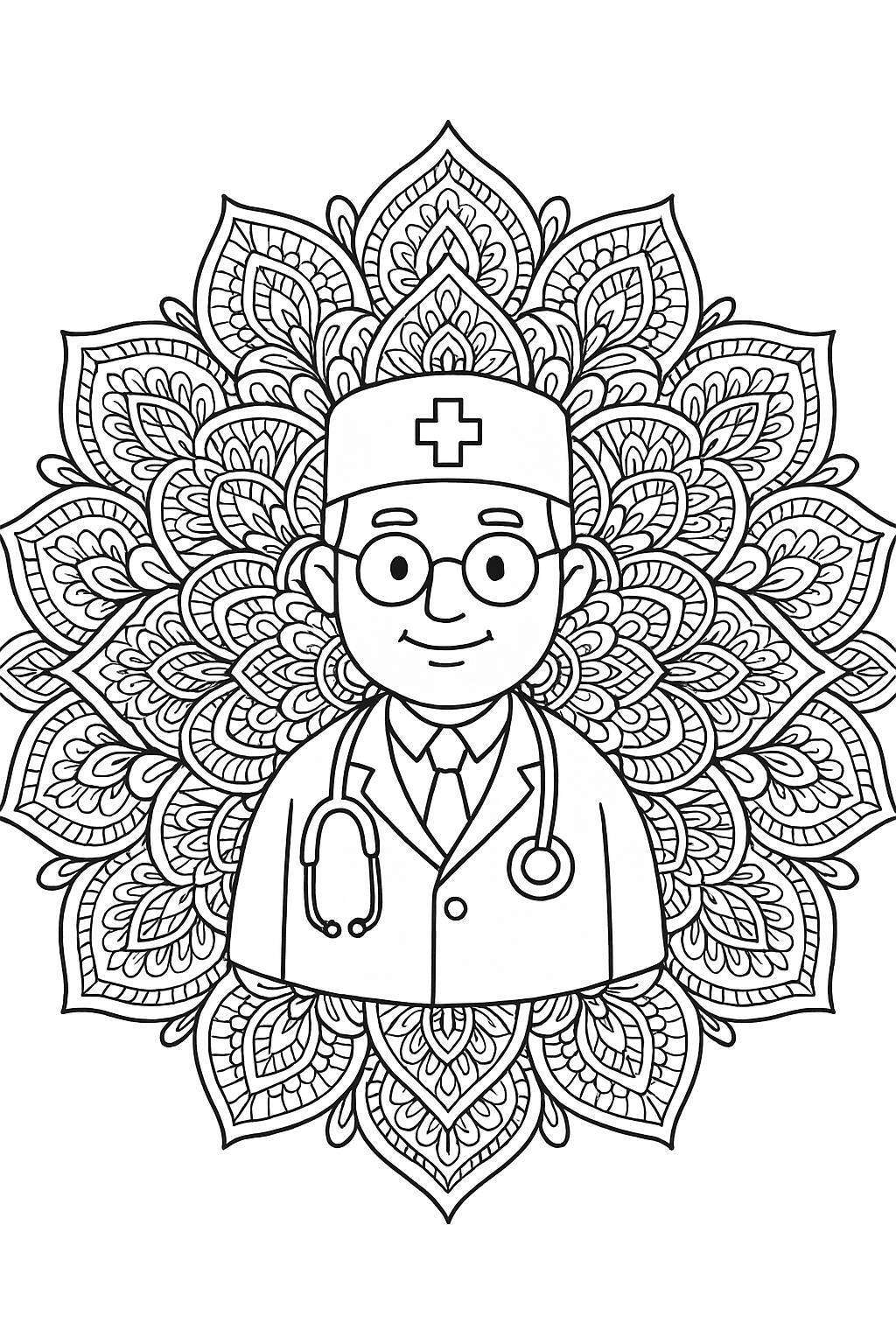 Doctor Coloring Pages for Kids 2026 – Free Printable PDF