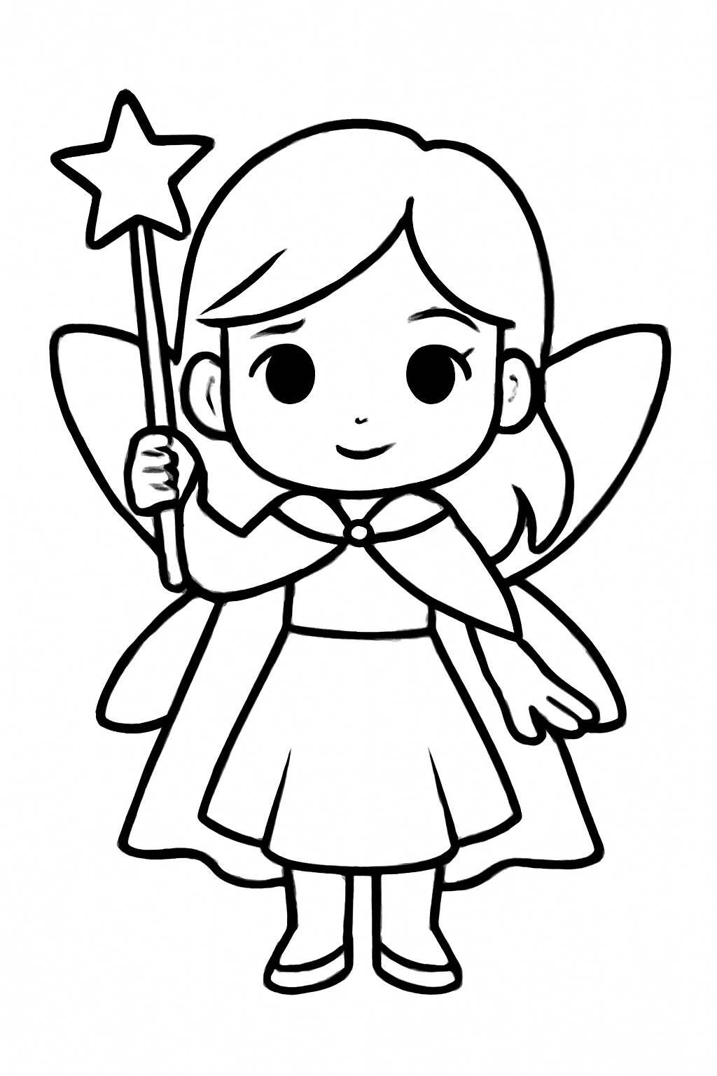 Doll Coloring Pages for Kids – Cute Printable PDF Sheets