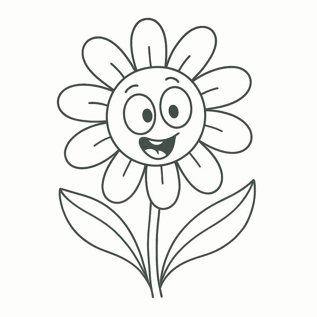 Flower Coloring Pages 2026 – Diverse and Adorable Designs for Kids