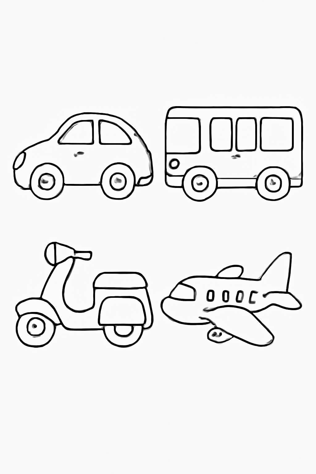Kids' Vehicle Coloring