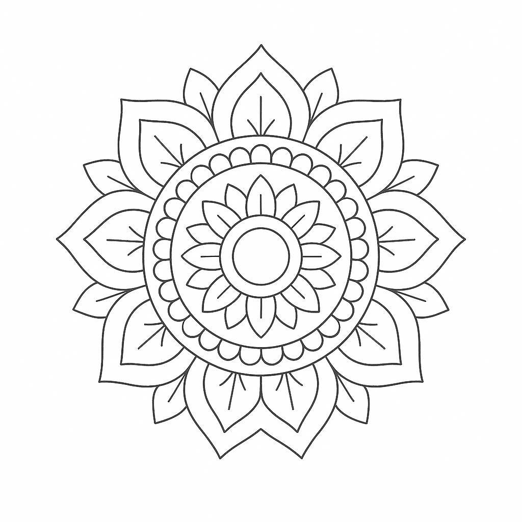 Simple Coloring Pages for Kids 2026 - PDF Coloring Sheets