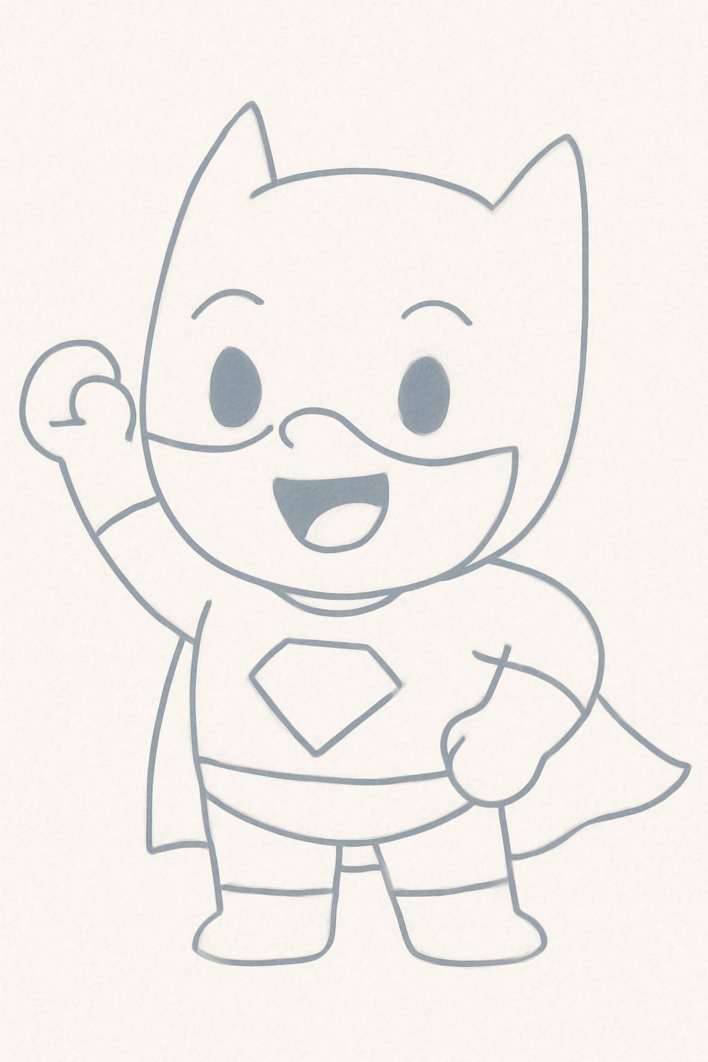 Pastel Superhero