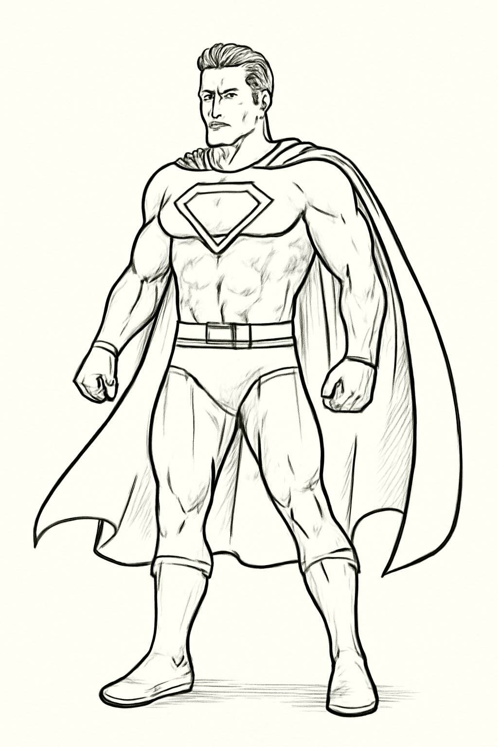 Realistic Superhero
