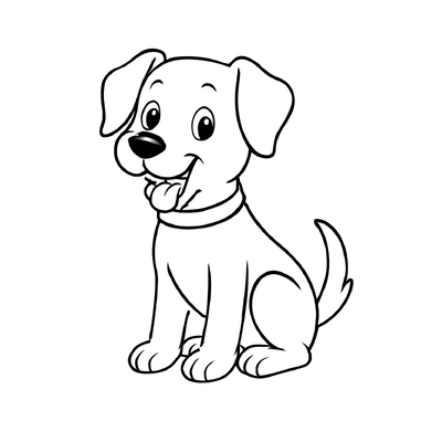 Adorable Dog Coloring Pages 2026 Kids Will Love