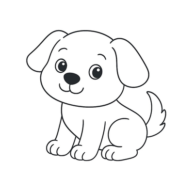 Adorable Dog Coloring Pages 2026 Kids Will Love