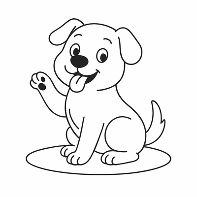 Adorable Dog Coloring Pages 2026 Kids Will Love