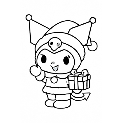 Adorable Kuromi Coloring Pages for Girls 2026