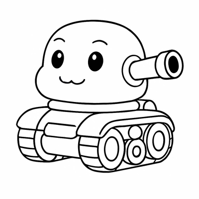 Adorable Tank Coloring Pages 2026 Kids Will Love