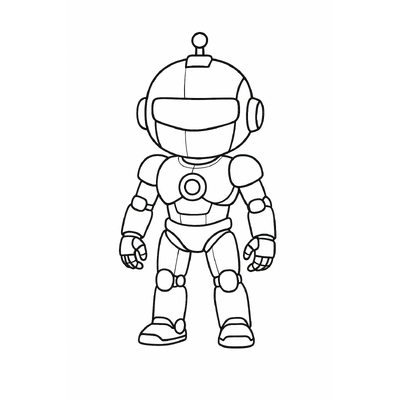 Awesome Robot Coloring Pages – Fun and Diverse Designs Kids Will Love