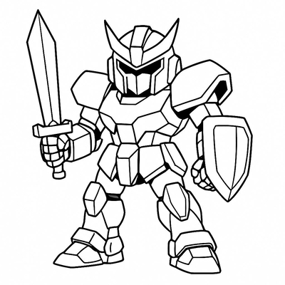 Awesome Robot Coloring Pages – Fun and Diverse Designs Kids Will Love