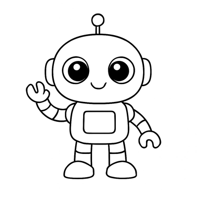 Awesome Robot Coloring Pages – Fun and Diverse Designs Kids Will Love