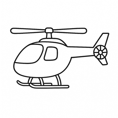 Beautiful Airplane Coloring Pages with Fun Styles for Kids