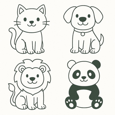 Beautiful Coloring Pages for Kids – Free Printable Coloring Sheets