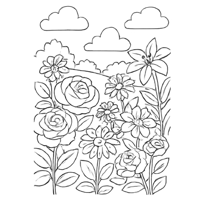Beautiful Nature Landscape Coloring Pages Kids Will Love