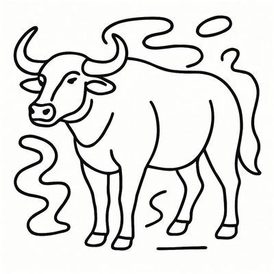 Buffalo Coloring Pages for Kids 2026 – Easy-to-Download PDF Sheets