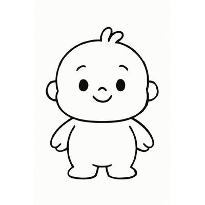 Coloring Pages for 2-Year-Olds – Simple and Cute Printable Sheets