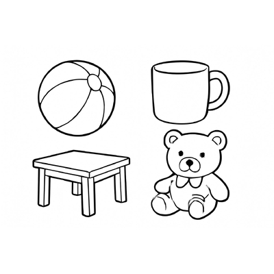 Coloring Pages for 2-Year-Olds – Simple and Cute Printable Sheets