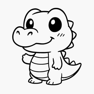 Crocodile Coloring Pages for Kids 2026 – Easy-to-Download PDF Sheets