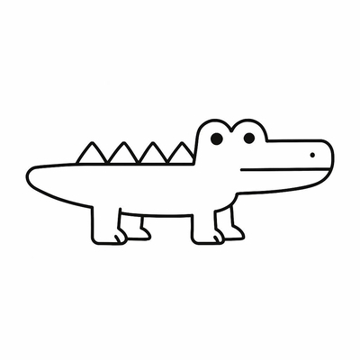 Crocodile Coloring Pages for Kids 2026 – Easy-to-Download PDF Sheets