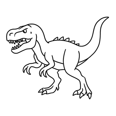 Cute Dinosaur Coloring Pages for Kids 2026 in Various Styles