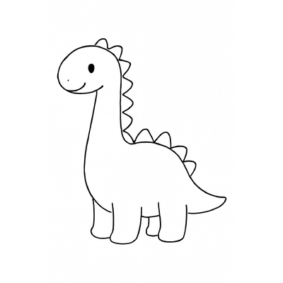 Cute Dinosaur Coloring Pages for Kids 2026 in Various Styles